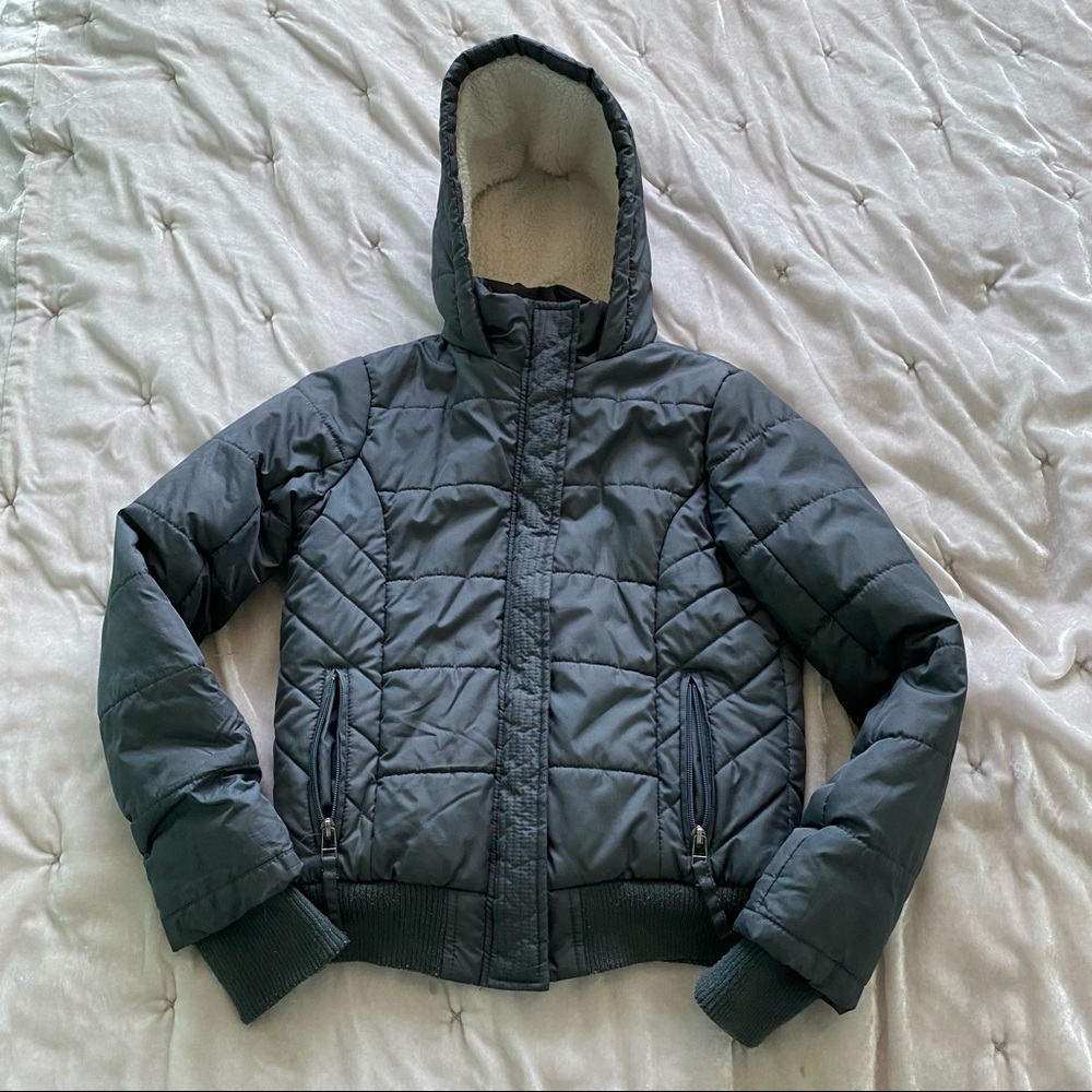 Girls Full Tilt Hooded Puffer Jacket